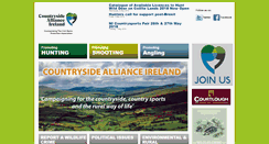 Desktop Screenshot of countrysideallianceireland.org